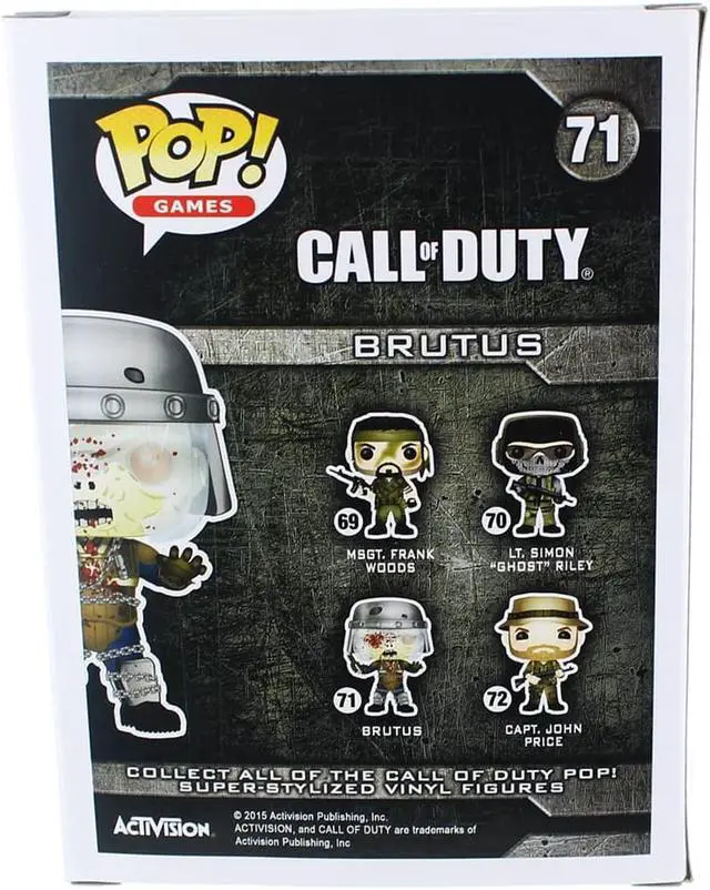 Alt view image 7 of 8 - Call Of Duty Funko POP Vinyl Figure Brutus