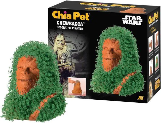 Main image of Star Wars Chewbacca Chia Pet Decorative Planter