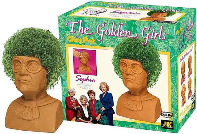 Main image of Golden Girls Chia Pet Sophia Decorative Pottery Planter