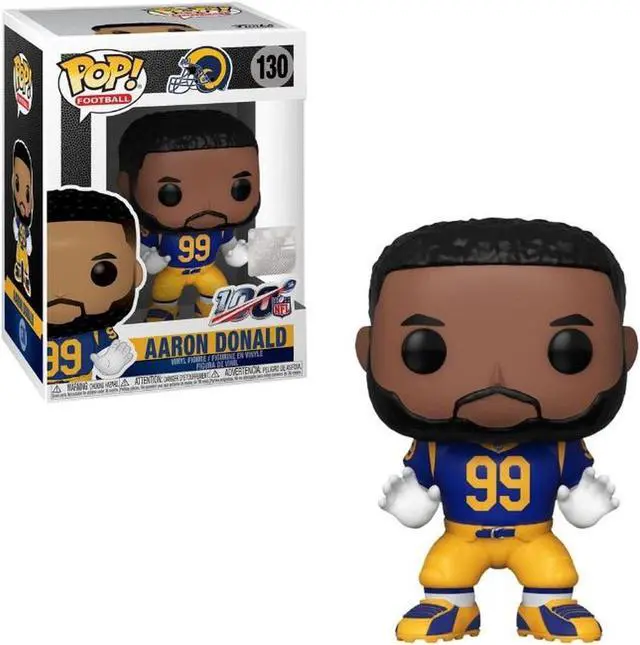 Alt view image 2 of 5 - LA Rams NFL Funko POP Vinyl Figure | Aaron Donald