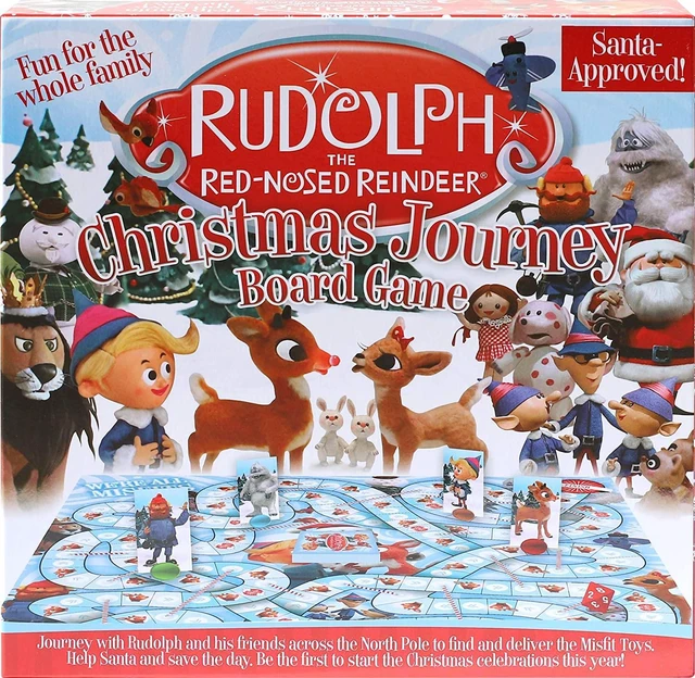 Alt view image 2 of 7 - Rudolph The Red-nosed Reindeer Family Board Game