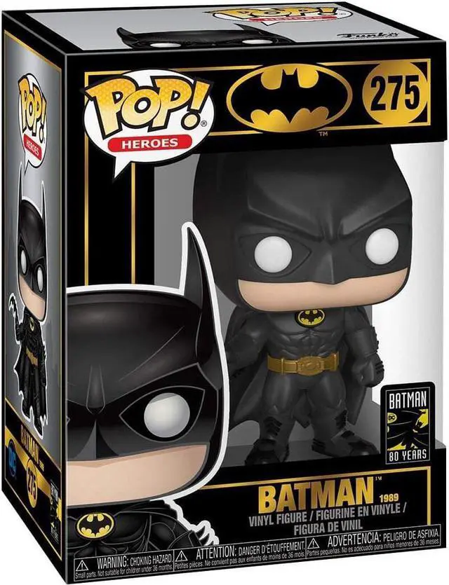 Alt view image 2 of 5 - Batman 80th Funko POP Vinyl Figure | Batman 1989