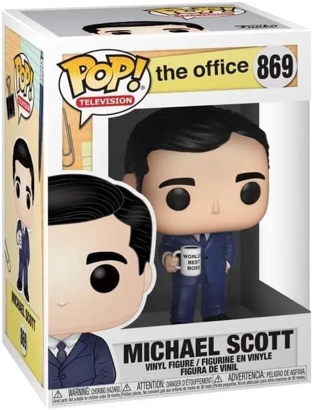 Alt view image 2 of 7 - The Office Funko POP TV Vinyl Figure | Michael Scott