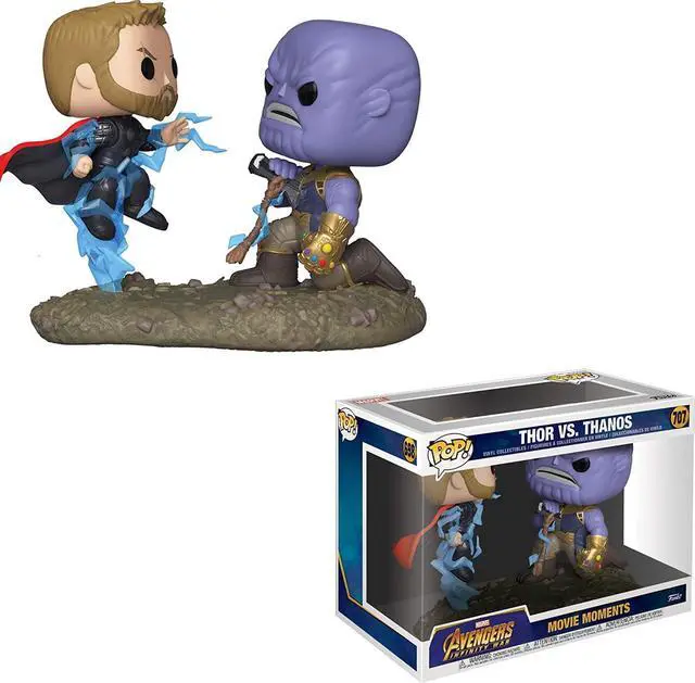 Main image of Marvel Avengers: Infinity War Thor vs. Thanos Pop Vinyl Figure Set