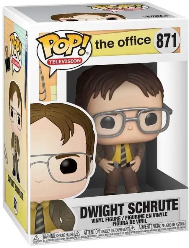 Alt view image 2 of 6 - The Office Funko POP TV Vinyl Figure | Dwight Schrute