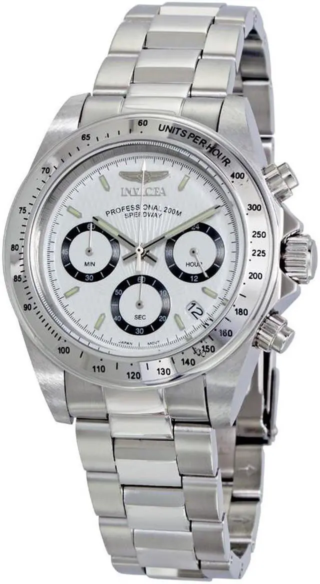 Alt view image 12 of 20 - Invicta Men's 9211 Speedway Chronograph Stainless Steel Watch