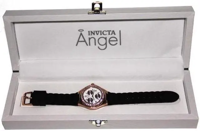 Alt view image 2 of 14 - Invicta Angel 1645 Silicone Chronograph Watch