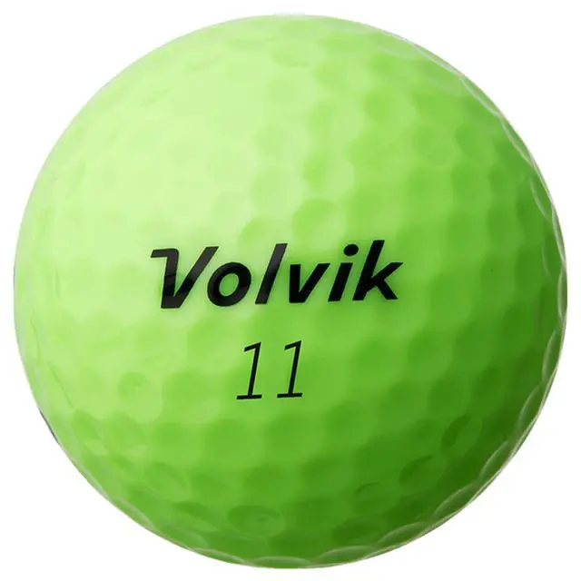Alt view image 5 of 12 - Volvik Power Soft Golf Balls Dozen (Gloss Green)