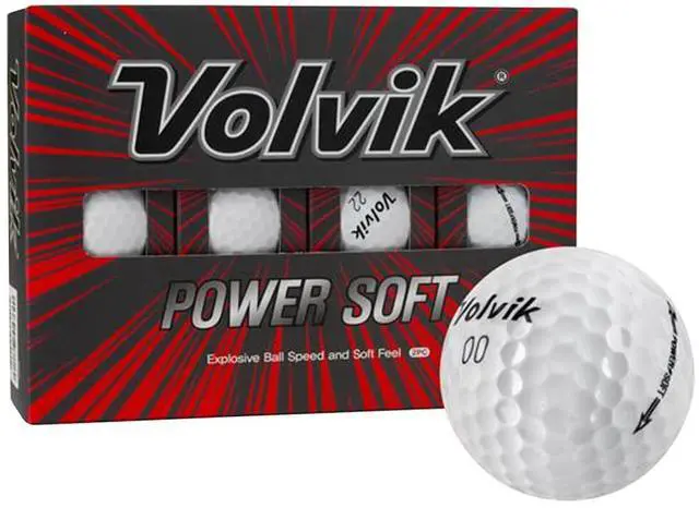 Alt view image 2 of 12 - 2019 Volvik Power Soft Golf Balls 1 Dozen White NEW