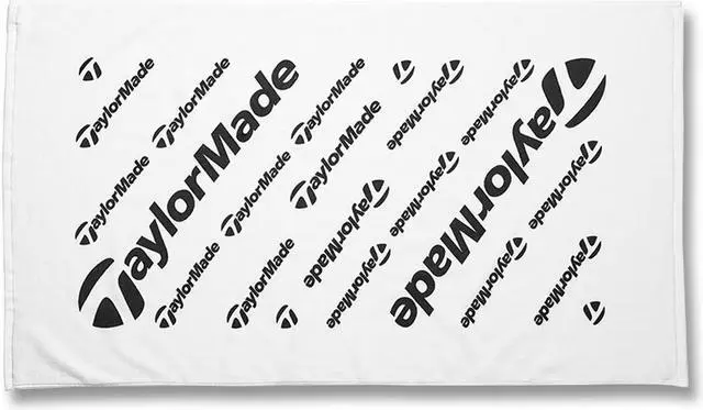 Alt view image 2 of 5 - taylormade 2019 tour towel, white