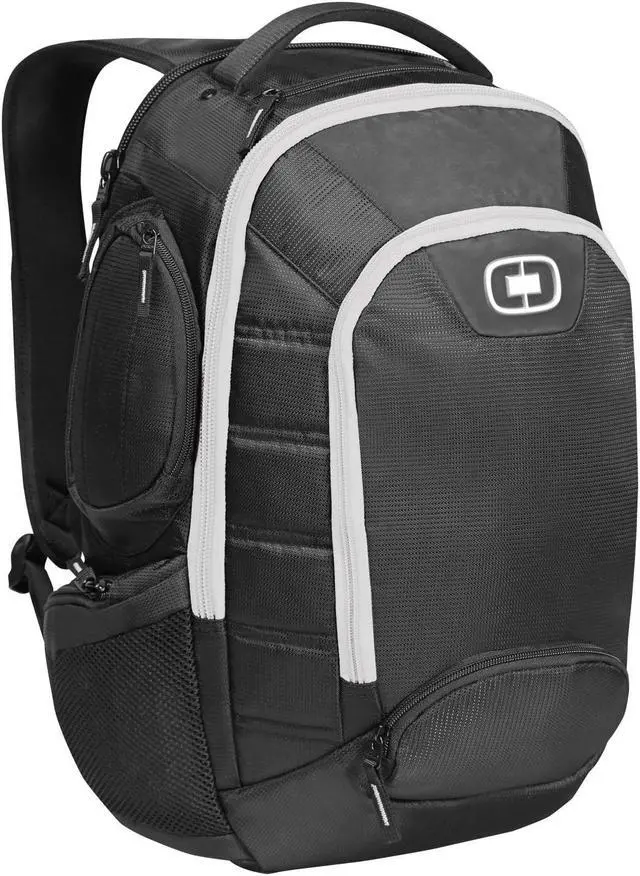 Alt view image 4 of 6 - 2014 Ogio Bandit Black Pack Travel School Backpack For Laptop