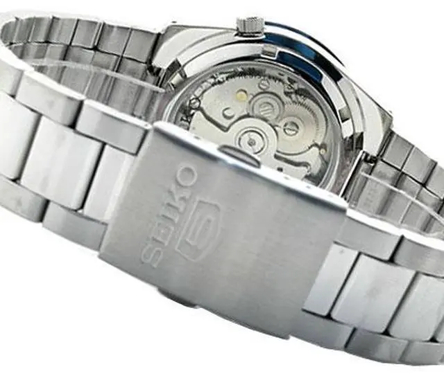 Alt view image 4 of 13 - Seiko 5 Automatic Black Watch SNKE01K1