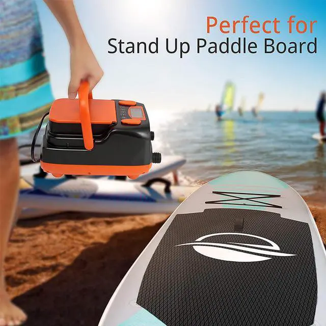 Alt view image 6 of 6 - SereneLife Portable Air Pump Compressor