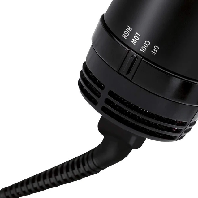 Alt view image 12 of 14 - Revlon Revolutionary Unique 1 Step Home 2-in-1 Hair Dryer/Volumizer Brush, Black