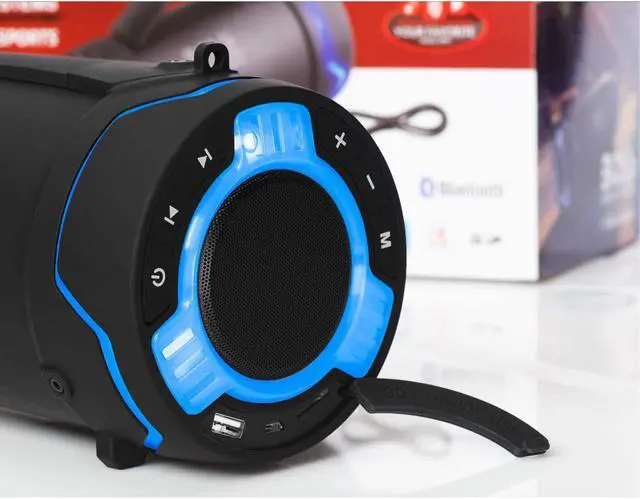 Alt view image 5 of 9 - BOSS Audio TUBE Portable Waterproof Inside/Outside 3" Bluetooth Speaker System