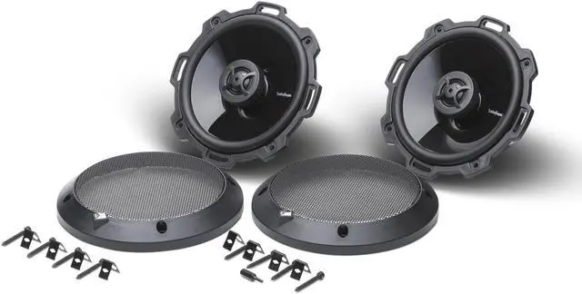 Alt view image 4 of 6 - Rockford Fosgate Punch P152 80W 5.25" 2 Way Full Range Car Speakers, Pair