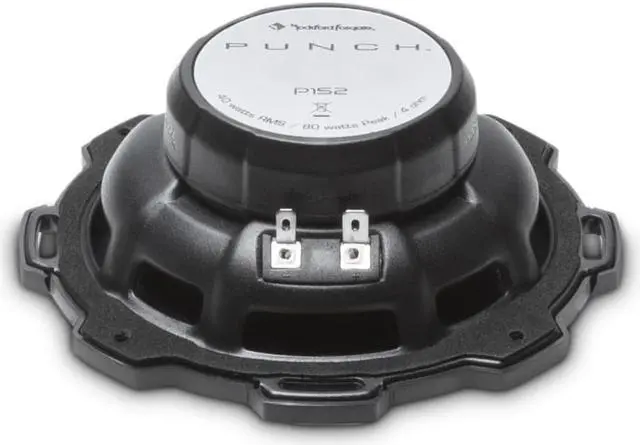 Alt view image 3 of 6 - Rockford Fosgate Punch P152 80W 5.25" 2 Way Full Range Car Speakers, Pair