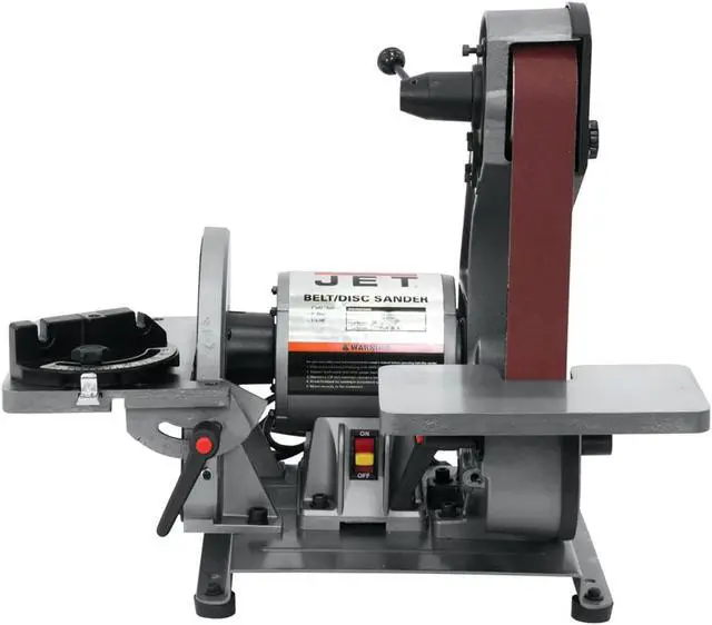 Alt view image 2 of 4 - Jet J41002 Multi Purpose 2 X 42 Heavy Duty Bench Belt Grinder and Disc Sander