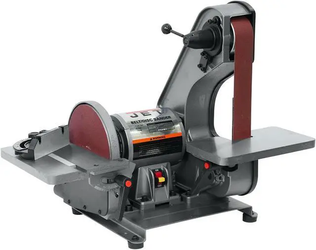 Main image of Jet J41002 Multi Purpose 2 X 42 Heavy Duty Bench Belt Grinder and Disc Sander