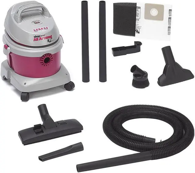 Alt view image 5 of 9 - Shop-Vac 5895200 2.5-Peak Horsepower AllAround EZ Series Wet-Dry Vacuum- 2.5-Gallon