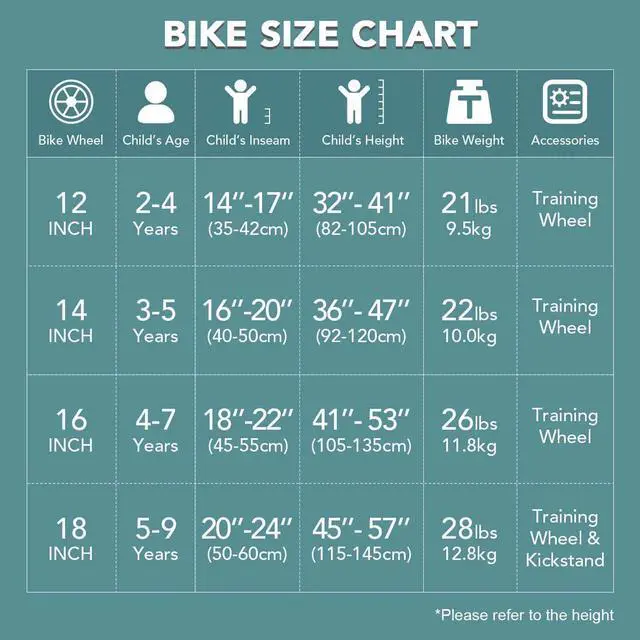 Alt view image 10 of 16 - Joystar Totem 14 Inch Kids Toddler Bike Bicycle w/ Training Wheels, Ages 3 to 5