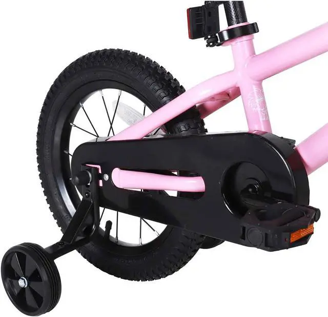 Alt view image 7 of 16 - Joystar Totem 14 Inch Kids Toddler Bike Bicycle w/ Training Wheels, Ages 3 to 5