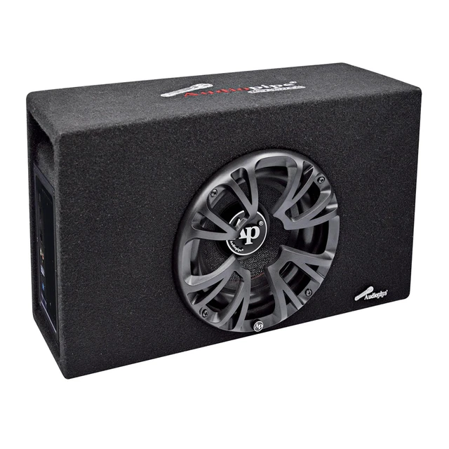 Alt view image 5 of 11 - AUDIOPIPE APMINIB800A Audiopipe Single 8 Amplified Ported Bass Enclosure 800 Watts