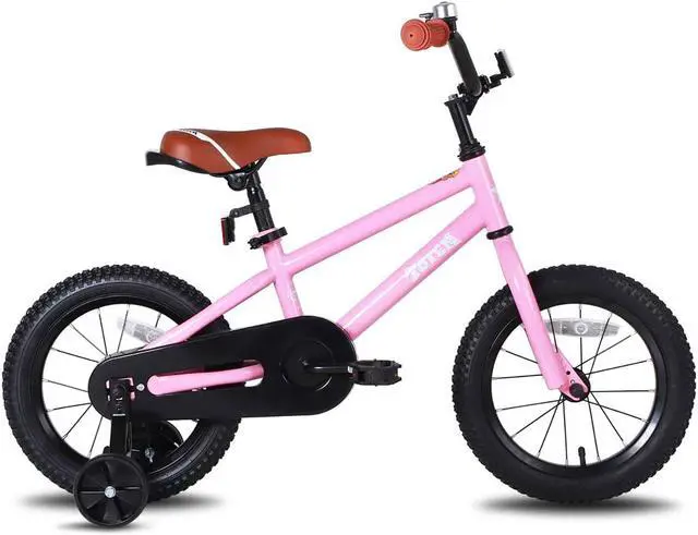 Alt view image 6 of 16 - Joystar Totem 14 Inch Kids Toddler Bike Bicycle w/ Training Wheels, Ages 3 to 5