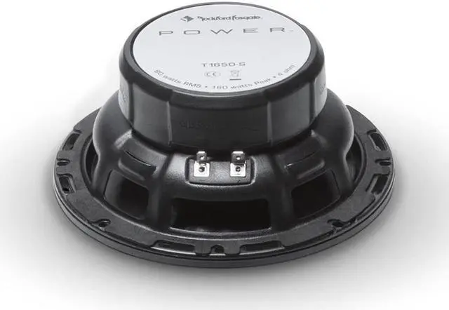 Alt view image 7 of 11 - Rockford Fosgate T1650-S Power 160W Max 6.5 Inch 2 Way Euro Fit Component System