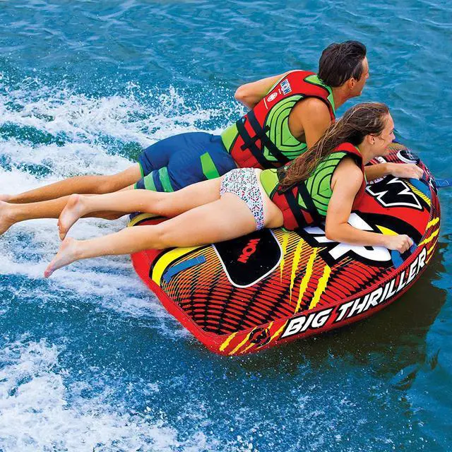Alt view image 4 of 7 - WOW WATERSPORTS BIG THRILLER TOWABLE