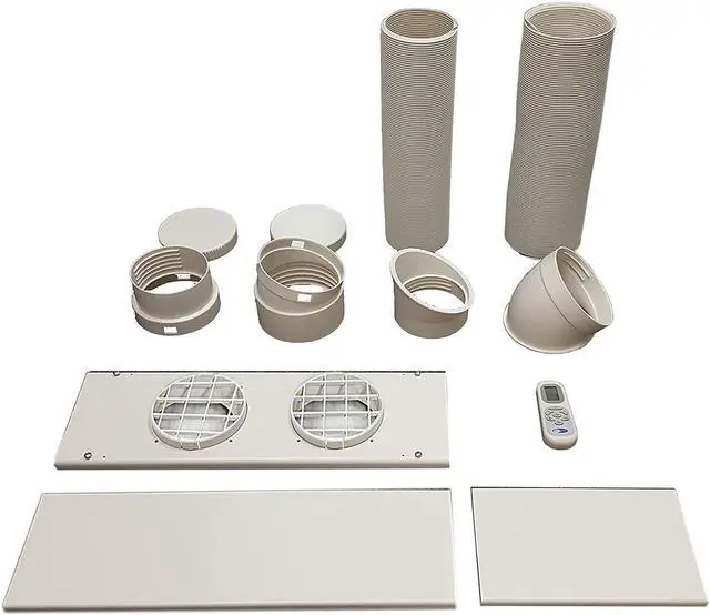Alt view image 9 of 19 - Whynter ARC-122DS 120 in.0 BTU Elite Dual Hose Digital Portable Air Condtiioner - Silver
