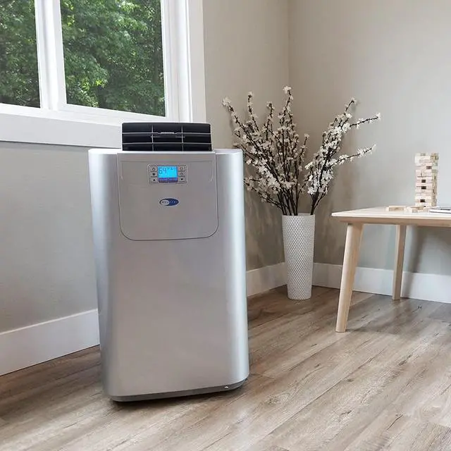 Alt view image 10 of 19 - Whynter ARC-122DS 120 in.0 BTU Elite Dual Hose Digital Portable Air Condtiioner - Silver