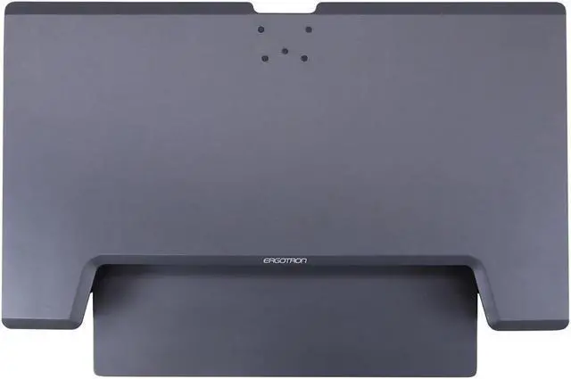 Alt view image 11 of 20 - Ergotron 33-406-085 WorkFit-TL, Sit-Stand Desktop Workstation (Black with grey surface)