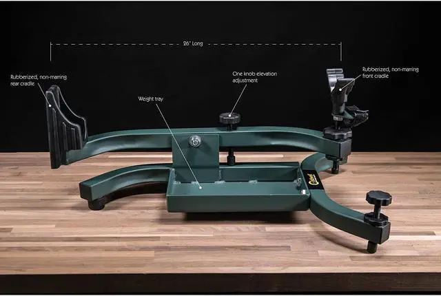Alt view image 8 of 11 - CALDWELL 101777 CALDWELL LEAD SLED SOLO SHOOTING BENCH REST