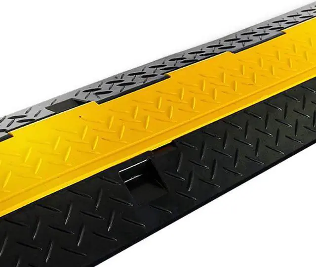 Alt view image 4 of 8 - Pyle 40" Cable Wire Protector Cover Ramp with Lid for Floor Cord Safety (2 Pack)