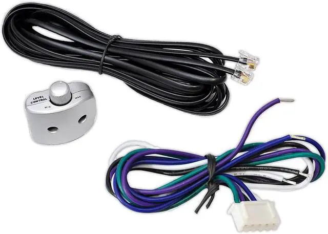 Alt view image 5 of 11 - Lanzar AQTB8 1000 Watt Slim Waterproof Amplified Marine Subwoofer System, White