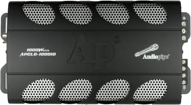 Alt view image 5 of 13 - Audiopipe APCLE10001D Audiopipe Class D Power Amplifier 1000w