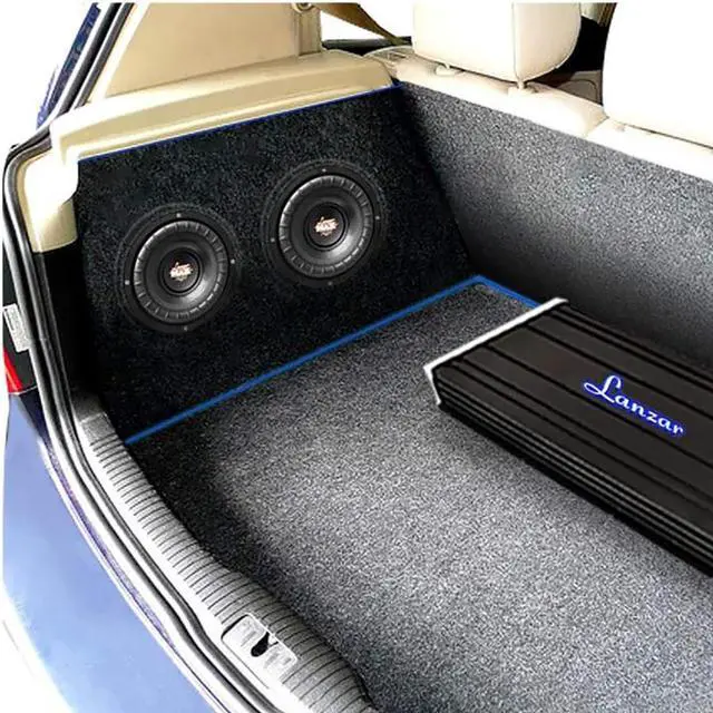 Alt view image 5 of 18 - Lanzar MAXP64 Max Pro 6.5 Inch 600 Watt Power 4 Ohm Car Subwoofer Audio System