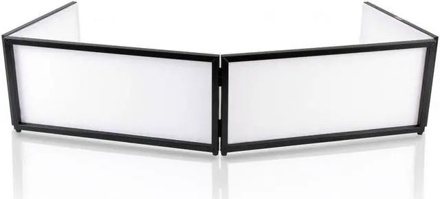 Main image of Pyle PDJFAC02 20x68x16 Inch Tabletop DJ Booth Cover Screen Scrim Panel Facade