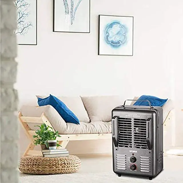 Alt view image 9 of 18 - OPTIMUS H-3013 Optimus h-3013 portable utility heater with thermostat