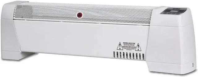 Alt view image 8 of 18 - OPTIMUS H-3603 Optimus h-3603 30" baseboard heater with thermostat