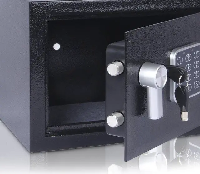 Alt view image 6 of 9 - SereneLife SLSFE15 13.8 x 9.8 x 9.8 in. Compact Electronic Safe Box with Mechanical Override