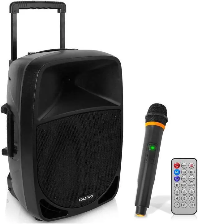Main image of Pyle PSBT125A 1200W Bluetooth Karaoke Speaker w/ Wireless Microphone & Remote