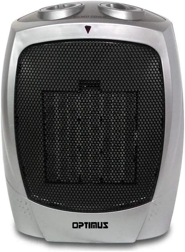 Alt view image 3 of 13 - Optimus H7004 Portable Ceramic Heater with Thermostat