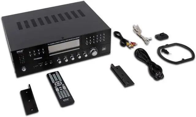 Alt view image 3 of 8 - Pyle PD3000BA Home Theater Preamplifier Bluetooth Audio & Video Stereo Receiver