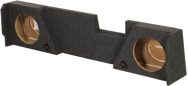 Alt view image 10 of 14 - Qpower Gmc/chevy Speaker Enclosure (gmc122014dcab)