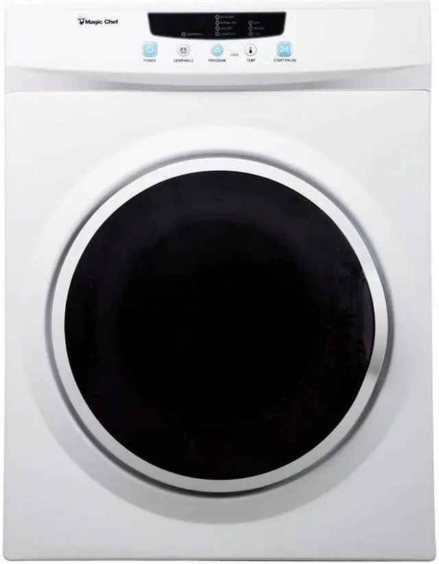 Alt view image 7 of 15 - Magic Chef MCSDRY35W 3.5 Cubic-ft Electric Dryer