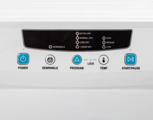 Alt view image 10 of 15 - Magic Chef MCSDRY35W 3.5 Cubic-ft Electric Dryer