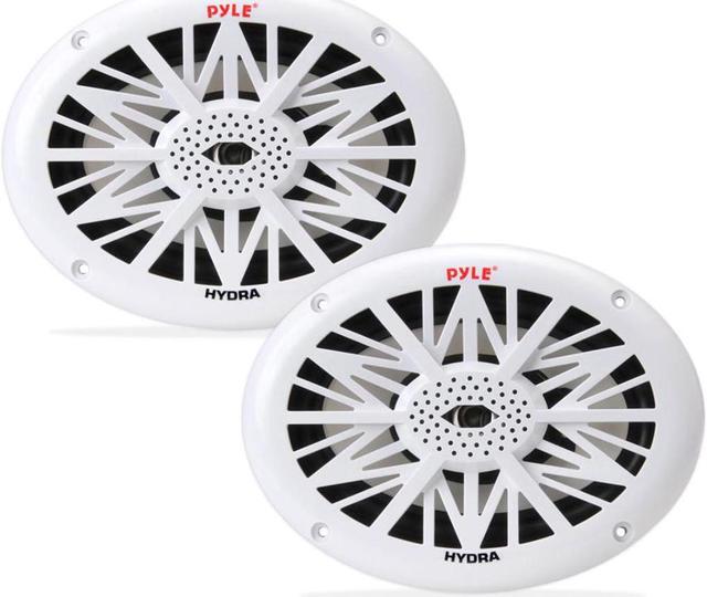 Main image of Pyle PLMR692 6 x 9 Inch 260 Watt Water Resistant Marine Speakers, White (1 Pair)