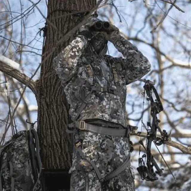 Alt view image 5 of 15 - MUDDY MSH500 MUDDY AMBUSH HARNESS OPTIFADE ELEV II ONE SIZE 300LB RATING